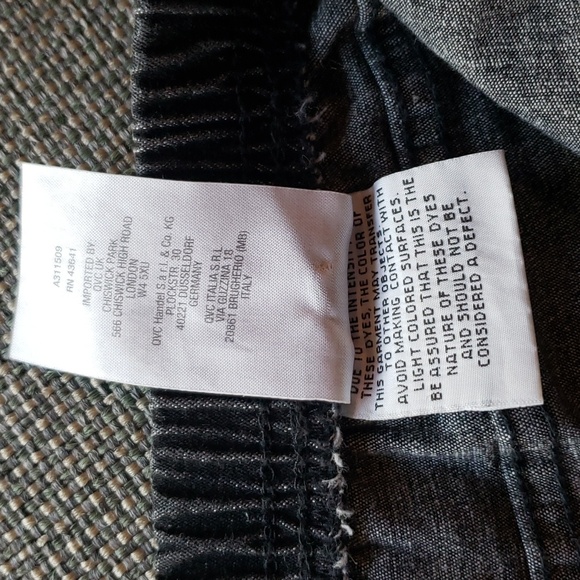 DENIM&CO How Timeless 4-Pocket Pull-On Straight Jeans - Black - Size Medium TALL - Picture 12 of 12